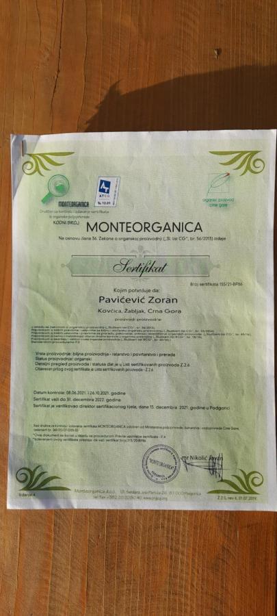 Organic Family Farm Ξενοδοχείο Žabljak Εξωτερικό φωτογραφία
